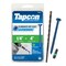 Tapcon Concrete Screw, 1/4" Dia., Climaseal Coated, Flat Head 50 PK 28304 - alternate 1